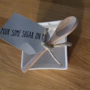 Sugar scrub dish